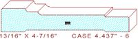Door/Window Casing 4-7/16" - 6 Door/Window Casing 4-7/16" - 6