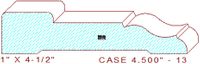 Door/Window Casing 4-1/2" - 13 Door/Window Casing 4-1/2" - 13