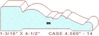 Door/Window Casing 4-1/2" - 14 Door/Window Casing 4-1/2" - 14