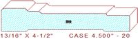 Door/Window Casing 4-1/2" - 20 Door/Window Casing 4-1/2" - 20