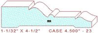 Door/Window Casing 4-1/2" - 23 Door/Window Casing 4-1/2" - 23