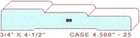 Door/Window Casing 4-1/2" - 25 Door/Window Casing 4-1/2" - 25