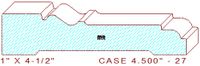 Door/Window Casing 4-1/2" - 27 Door/Window Casing 4-1/2" - 27