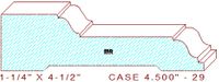 Door/Window Casing 4-1/2" - 29 Door/Window Casing 4-1/2" - 29