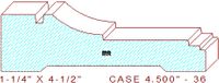 Door/Window Casing 4-1/2" - 36 Door/Window Casing 4-1/2" - 36
