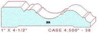 Door/Window Casing 4-1/2" - 38 Door/Window Casing 4-1/2" - 38