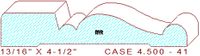 Door/Window Casing 4-1/2" - 41 Door/Window Casing 4-1/2" - 41