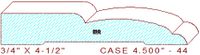 Door/Window Casing 4-1/2" - 44 Door/Window Casing 4-1/2" - 44