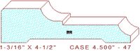 Door/Window Casing 4-1/2" - 47 Door/Window Casing 4-1/2" - 47