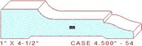 Door/Window Casing 4-1/2" - 54 Door/Window Casing 4-1/2" - 54