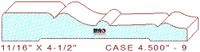 Door/Window Casing 4-1/2" - 9 Door/Window Casing 4-1/2" - 9