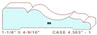 Door/Window Casing 4-9/16" - 1 Door/Window Casing 4-9/16" - 1
