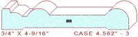 Door/Window Casing 4-9/16" - 3 Door/Window Casing 4-9/16" - 3