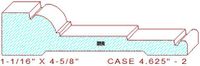 Door/Window Casing 4-5/8" - 2 Door/Window Casing 4-5/8" - 2
