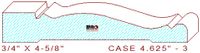 Door/Window Casing 4-5/8" - 3 Door/Window Casing 4-5/8" - 3