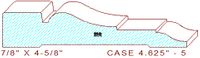 Door/Window Casing 4-5/8" - 5 Door/Window Casing 4-5/8" - 5