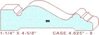 Door/Window Casing 4-5/8" - 8 Door/Window Casing 4-5/8" - 8