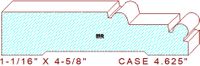 Door/Window Casing 4-5/8" Door/Window Casing 4-5/8"