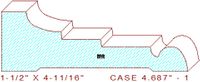 Door/Window Casing 4-11/16" - 1 Door/Window Casing 4-11/16" - 1