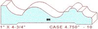 Door/Window Casing 4-3/4" - 10 Door/Window Casing 4-3/4" - 10