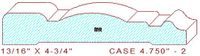 Door/Window Casing 4-3/4" - 2 Door/Window Casing 4-3/4" - 2