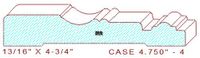 Door/Window Casing 4-3/4" - 4 