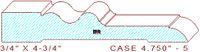 Door/Window Casing 4-3/4" - 5 Door/Window Casing 4-3/4" - 5
