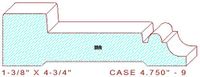 Door/Window Casing 4-3/4" - 9 Door/Window Casing 4-3/4" - 9