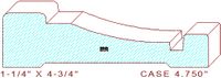 Door/Window Casing 4-3/4" Door/Window Casing 4-3/4"