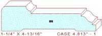 Door/Window Casing 4-13/16" - 1