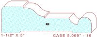 Door/Window Casing 5" - 10 Door/Window Casing 5" - 10
