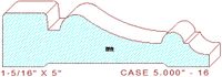 Door/Window Casing 5" - 16 Door/Window Casing 5" - 16