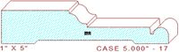 Door/Window Casing 5" - 17 Door/Window Casing 5" - 17