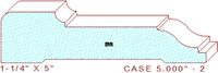 Door/Window Casing 5" - 2 Door/Window Casing 5" - 2