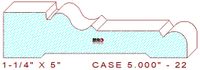 Door/Window Casing 5" - 22 Door/Window Casing 5" - 22