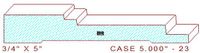 Door/Window Casing 5" - 23 Door/Window Casing 5" - 23