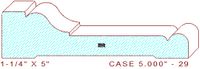Door/Window Casing 5" - 29 Door/Window Casing 5" - 29