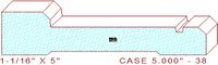 Door/Window Casing 5" - 38 Door/Window Casing 5" - 38
