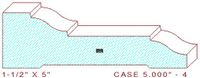 Door/Window Casing 5" - 4 Door/Window Casing 5" - 4