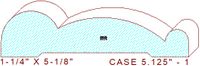 Door/Window Casing 5-1/8" - 1 Door/Window Casing 5-1/8" - 1