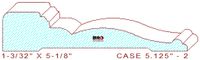 Door/Window Casing 5-1/8" - 2 Door/Window Casing 5-1/8" - 2