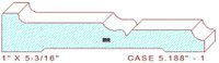 Door/Window Casing 5-3/16" - 1 Door/Window Casing 5-3/16" - 1