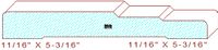 Door/Window Casing 5-3/16" - 2 Door/Window Casing 5-3/16" - 2