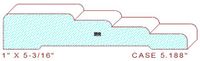 Door/Window Casing 5-3/16" Door/Window Casing 5-3/16"