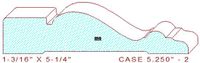Door/Window Casing 5-1/4" - 2 Door/Window Casing 5-1/4" - 2