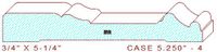 Door/Window Casing 5-1/4" - 4 Door/Window Casing 5-1/4" - 4