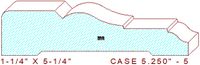 Door/Window Casing 5-1/4" - 5 Door/Window Casing 5-1/4" - 5
