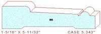 Door/Window Casing 5-11/32" Door/Window Casing 5-11/32"