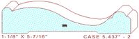 Door/Window Casing 5-7/16" - 2 Door/Window Casing 5-7/16" - 2