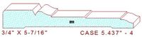 Door/Window Casing 5-7/16" - 4 Door/Window Casing 5-7/16" - 4